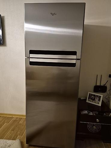 optimal soyuducu: Whirlpool iki qapılı soyuducu - Rəng: paslanmayan polad (inox) — 1