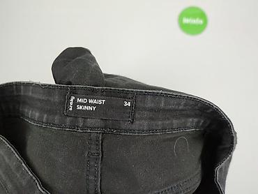 high waist: Skinny, Jeansy damskie, rozmiar XS — 3