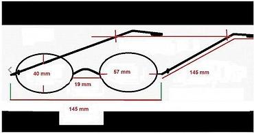 Naočare: Vintage SPOT dioptrijski ram. Vintage dioptrijski ram. Izvanredan — 7