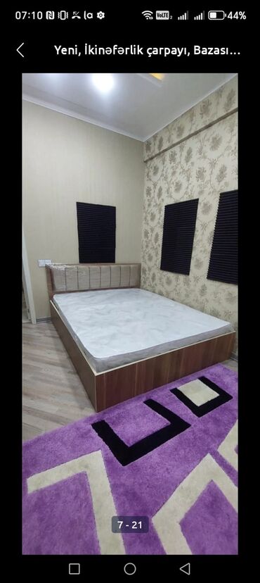 Çarpayılar: İkinəfərlik çarpayı, Bazalı, Matras ilə, Siyirməsiz -da lalafo.az — 13 Çarpayılar: İkinəfərlik çarpayı, Bazalı, Matras ilə, Siyirməsiz — 13