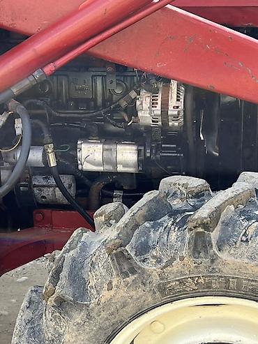 Другие мини-тракторы: Фронтальный мини-трактор, красный, с навесным погрузчиком Описание: - — 2