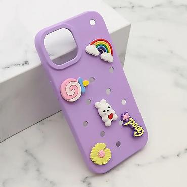 fly mp400: Futrola TOY za iPhone 15 (6.1) ljubicasta. Uz brzu dostavu i sigurnu — 1