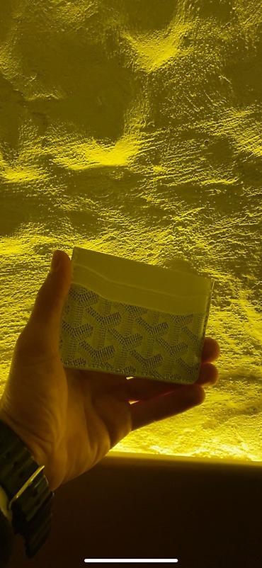 Portmone, pulqabıları: Məhsul: Kartlıq və telefon qabı dəsti - Modellər: Goyard üslublu — 1