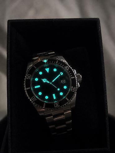 saat sensor: Yeni, Qol saatı, Rolex, rəng - Qara — 2