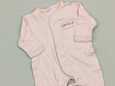 pajacyk niemowlęcy bawełna: Pajacyk, Marks & Spencer, Wcześniak, 46-52 cm, stan - Dobry