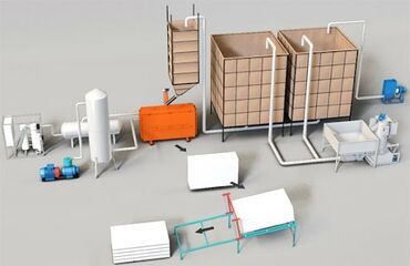 оборудование для производства хозяйственного мыла: Оборудование по выпуску пенопласта новый 40 куб в день возможен обмен