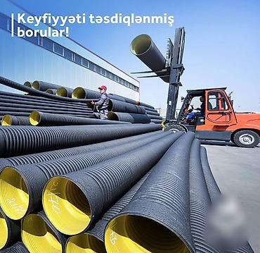 gurcustan: Koruge HDPE boru Corrugated Pipe çatdi̇ri̇lma pulsuz hdpe (pe100) su — 5