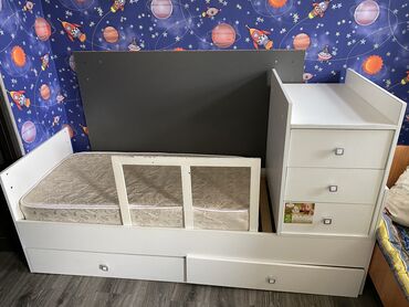 кровати для новорожденных: Кровать-трансформер, Для девочки, Для мальчика, Б/у
