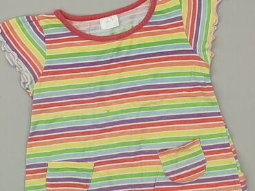 sukienka letnia paski: T-shirt, 12-18 months, condition - Good