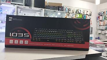 Kompüter aksesuarları: R8 1035 Professional Gaming Mechanical Keyboard - Tam ölçülü mexaniki — 1