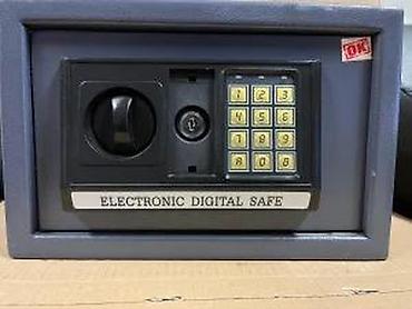 Ostali proizvodi za kuću: Elektronski sef – kompaktan kućni/kancelarijski model - Prednji panel — 12