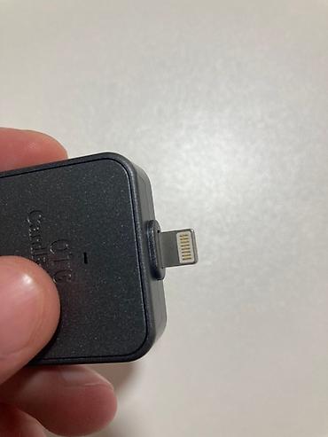 konnektor: Yığcam dizaynlı kart oxuyucusu. Lightning konnektoru vasitəsilə Apple — 3