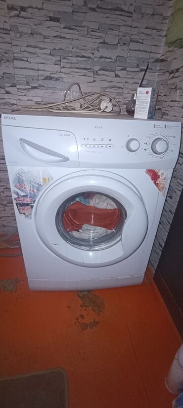 купить пылесос моющий недорого: Стиральная машина Vestel, Б/у, Автомат, До 5 кг, Узкая