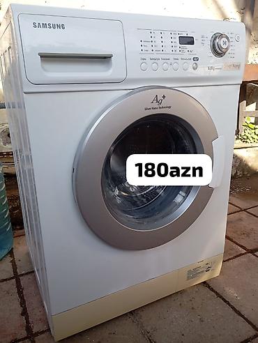 Elektronika: Samsung paltaryuyan maşın – 6 kq, ön yükləməli. Model: Silver Nano — 1