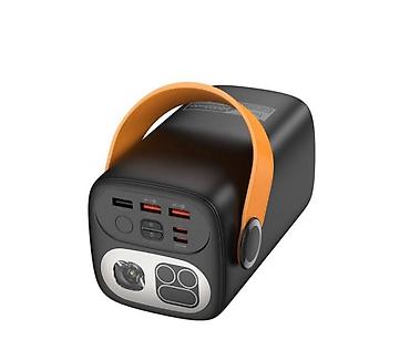 power case: 🔋 POWER BANK HOCO DB160 ASTRUM PD100W — 60000MAH, ЧЁРНЫЙ ⚡ Суперёмкий — 3