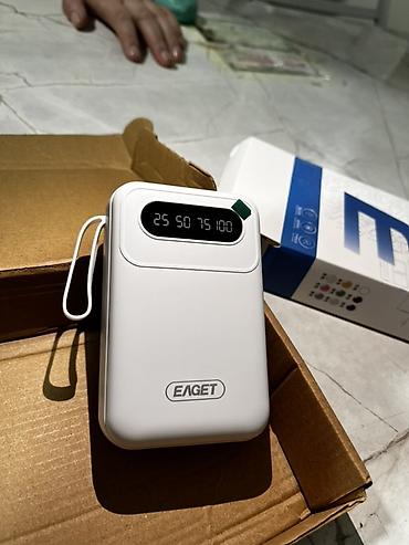 Уюлдук телефондор жана аксессуарлар: Внешний аккумулятор EAGET с LED‑индикатором заряда - Емкость: 30000 — 2