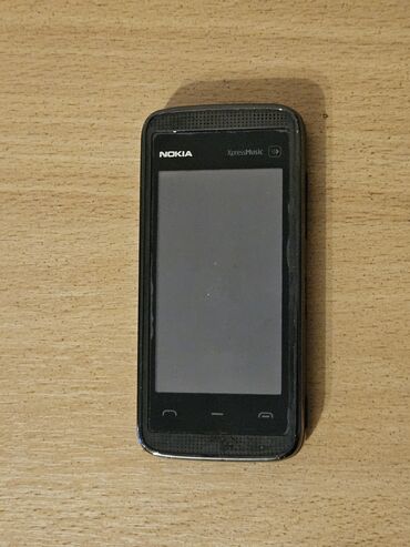нокиа 8210: Nokia 5530 Xpressmusic, Колдонулган, < 2 ГБ, түсү - Кара, 1 SIM