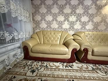 нардин часы: Комплект мягкой мебели, Б/у, Самовывоз, Платная доставка, цвет - Бежевый — 8