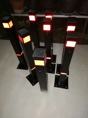 Proizvodi od rolovanog metala, metalni kanali: Proizvodnja na veliko i malo, u svim bojama, visina stuba je 60cm — 2