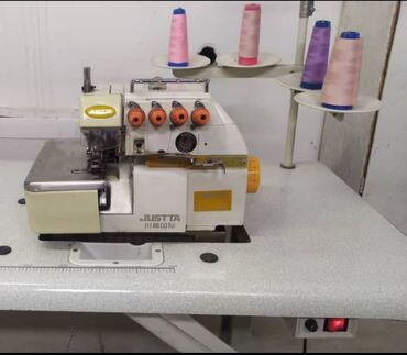 Промышленные швейные машинки: Четерех нитка Оверлок сатамын. Беззвучный,полуавтомат.Матордон шамал