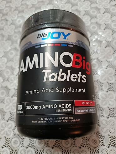 BigJoy AMINOBig Tablets – Amino Acid Supplement Xüsusiyyətlər: -