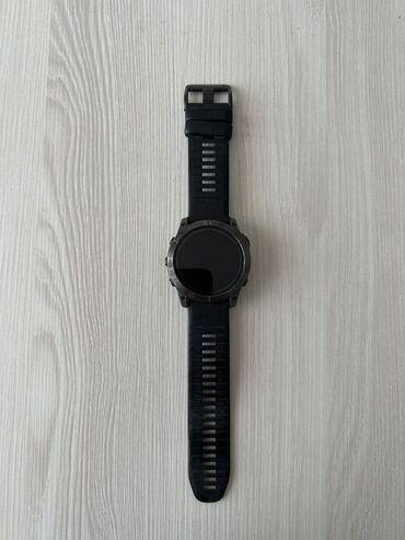 авиационные часы: Смарт-часы Garmin epix gen Pro2 в черном цвете с силиконовым ремешком