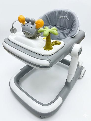 Бала бастыргычтар: Ходунки-трансформер BabyWalker 2-в-1 - Функции: ходунки и развивающий — 1