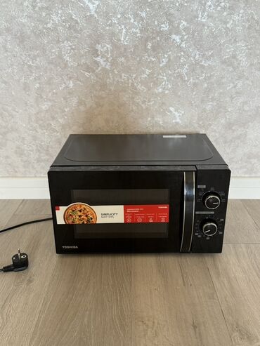 Blenderlər: Mikrodalğalı soba Toshiba, Ayrıca dayanan, Mikrodalğalar ilə, rəng - Qara, İşlənmiş