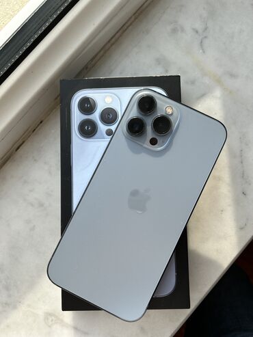 Apple iPhone: IPhone 13 Pro Max, 128 GB, Sierra Blue, Face ID