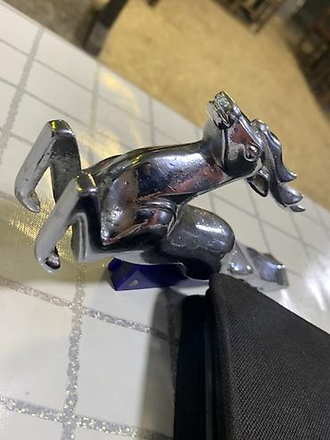 lalafo muravey: Metal geyik fiqurlu avtomobil kapotu emblemi - Material: xrom örtüklü — 1