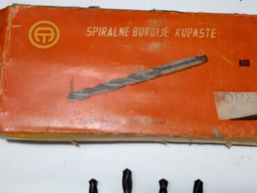 Ostali alati i mašine: Burgije 3,6mm, 4,8mm, 6,4mm, 7,8mm, 7,9mm, 8,2mm, 8,4mm, 9,8mm na lalafo.rs — 12 Ostali alati i mašine: Burgije 3,6mm, 4,8mm, 6,4mm, 7,8mm, 7,9mm, 8,2mm, 8,4mm, 9,8mm — 12