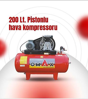 hava kompressor: OMAX avto-servis və sənaye avadanlıqları Təqdim olunur: - 3 motorlu — 3