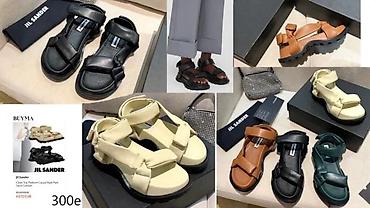 Sandale: LV. J.SANDER, J.CHOO, R.V. VALENTINO, VRH SANDALE | Novo! ! ! Hit — 9