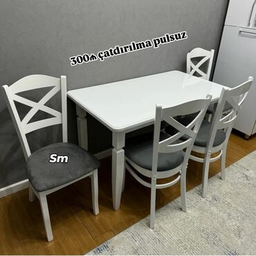 mətbəx üçün stol: *Dəyərli müştərilərimiz ay sonuna kimi stol stul dəstirimiz endirimle