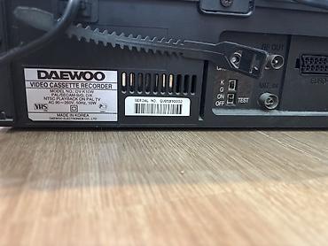 Digər TV və video məhsullar: Daewoo video kaset yazıcı (VCR) Model: DV-K10W – Blue Diamond — 2