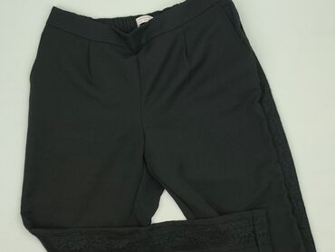 Clockhouse, Material trousers for women, size L (EU 40)