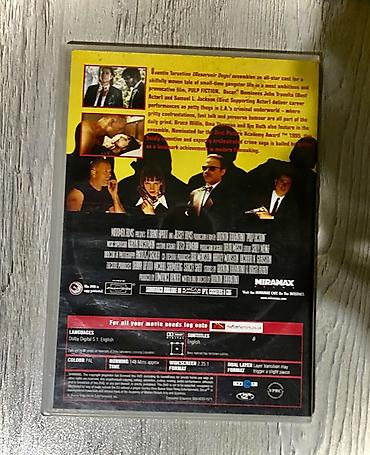 gta 4 dvd: Pulp Fiction – Orijinal DVD - Format: DVD (PAL), Dual Layer - — 2