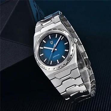 Ručni satovi: PAGANI DESIGN PD-YS020 - 37mm - Plava - Debljina : 7mm — 4