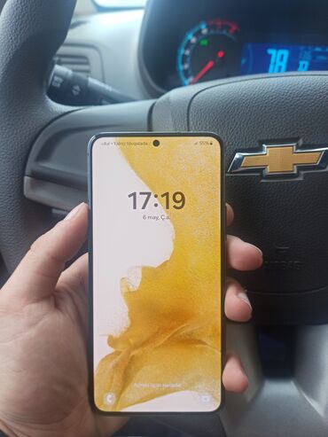 Samsung: Samsung Galaxy S22, 128 GB, rəng - Qara, Düyməli, Barmaq izi, Face ID