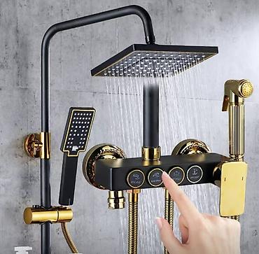 Торшеры и напольные светильники: Торшер Meaterli с мини-столиком и декоративным абажуром из перьев - — 10