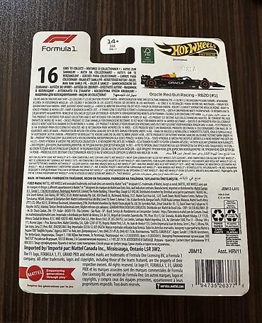 Искусство и коллекционирование: Hot Wheels Premium – Formula 1 2024 kolleksiyası Model: Oracle Red — 2