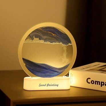 Rasveta: Cena 2250 din Peščano živopisno noćno svetlo Proces rotacije za — 2