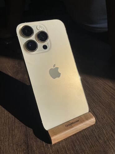 купить пс 4 в рассрочку: IPhone 14 Pro, Колдонулган, 128 ГБ, Алтын, Заряддоочу түзүлүш, Коргоочу айнек, Кабель, 82 %