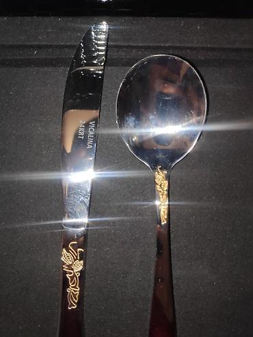 Другие аксессуары для кухни: Набор столовых приборов VICALINA, 84 предмета ! Цена окончательная ! — 7