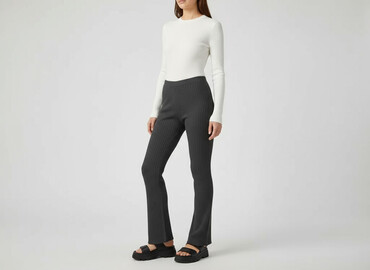 shein legginsy prążkowane: Shein, Material trousers for women, size XS