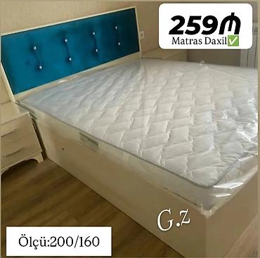 matras 160x200: *Yeni ✨ _Taxt_ __Çarpayı_ 259Azn* 🔹İstehsal Rusiya Laminat 18/lik — 1