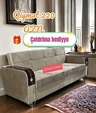 Sifarişlə divanlar: Divan, Qonaq otağı üçün, Parça, Bazalı, Açılan, Kitab — 13