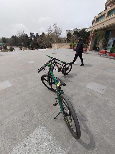 goran velosiped: Qatlanan dağ velosipedi – BmxX G7 (yaşıl) Xüsusiyyətlər: - Qatlanan — 3