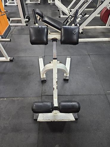 Bel ucun press.aşağı bel, gluteus, hamstring və core əzələlərinin