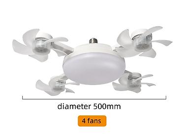 tavan sərinkeş: 4 Qanadlı 20 Pərli Pultlu Tavan sərinkeşi + LED Lampa . ❄️ Sərinlik — 9